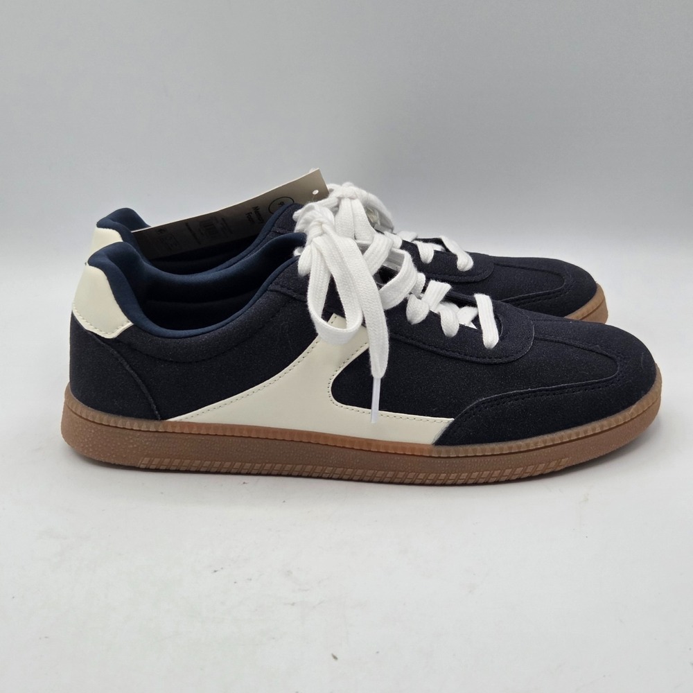 BRAND‎ NEW No Boundaries Women's Navy Blue Lace-Up Sporty Sneakers Size 9.5 - Picture 4 of 6